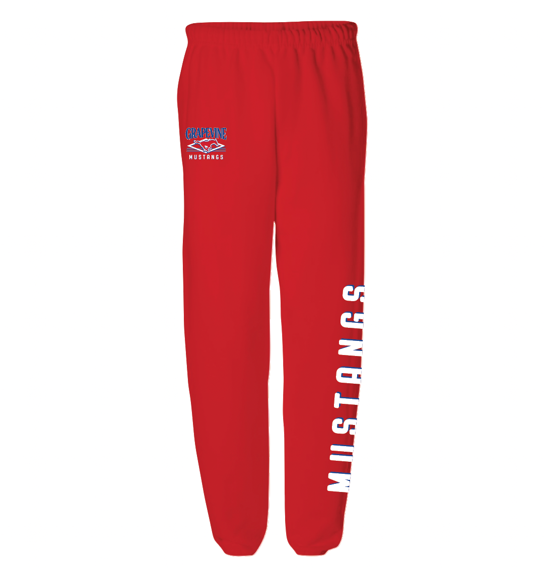 XODOHTRONU Red Front Stamped Sweatpants [Vault]