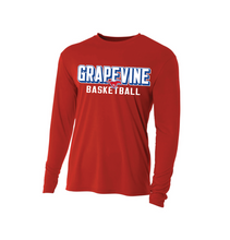 Load image into Gallery viewer, Blockbuster LS DriFit Tee in Red