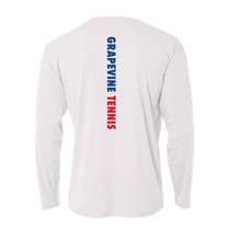 Load image into Gallery viewer, The VINE Tennis LS Unisex DriFit Tee in White