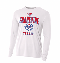 Load image into Gallery viewer, 40-LOVE Tennis LS Unisex DriFit Tee in White