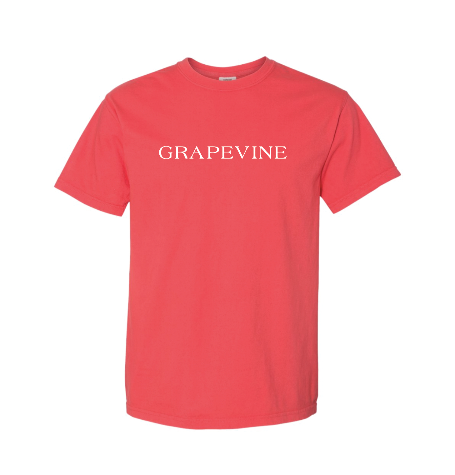 VINESIDE SS Tee in Red – Grapevine Mustangs