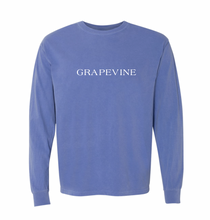 Load image into Gallery viewer, VINESIDE LS Tee in Washed Blue