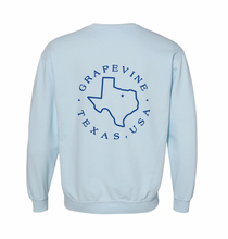 Load image into Gallery viewer, VINESIDE Crew Sweatshirt by Comfort Colors in Chambray
