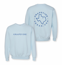 Load image into Gallery viewer, VINESIDE Crew Sweatshirt by Comfort Colors in Chambray