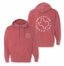 Load image into Gallery viewer, VINESIDE Staple PO Hoodie by Comfort Colors in Red