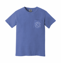 Load image into Gallery viewer, VINESIDE SS Pocket Tee in Washed Blue