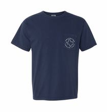 Load image into Gallery viewer, VINESIDE SS Pocket Tee in Navy