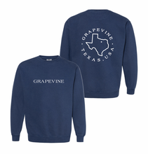 Load image into Gallery viewer, VINESIDE Crew Sweatshirt by Comfort Colors in Navy