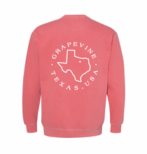 Load image into Gallery viewer, VINESIDE Crew Sweatshirt by Comfort Colors in Red