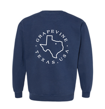 Load image into Gallery viewer, VINESIDE Crew Sweatshirt by Comfort Colors in Navy