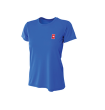 Load image into Gallery viewer, GHS My Court SS Girls DriFit Tennis Tee in Blue