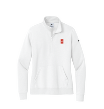 Load image into Gallery viewer, GHS Women's Tennis 1/2 Zip Pullover by Nike in White