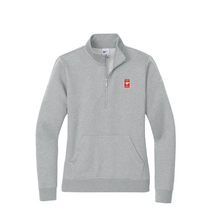 Load image into Gallery viewer, GHS Women's Tennis 1/2 Zip Pullover by Nike in Grey Htr