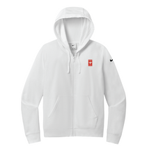 Load image into Gallery viewer, GHS Tennis Full-Zip Hoodie by Nike in White