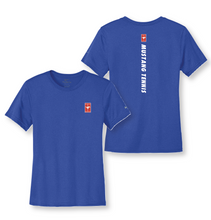 Load image into Gallery viewer, GHS My Court SS Girls DriFit Tennis Tee by Nike in Blue