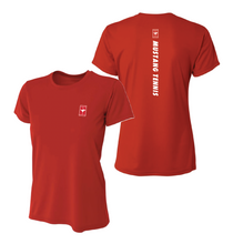 Load image into Gallery viewer, GHS My Court SS Girls DriFit Tennis Tee in Red