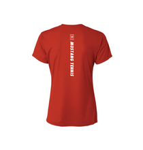 Load image into Gallery viewer, GHS My Court SS Girls DriFit Tennis Tee in Red