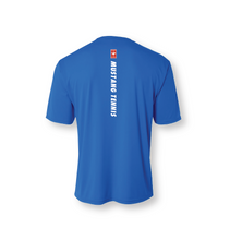 Load image into Gallery viewer, GHS My Court SS Unisex DriFit Tennis Tee in Blue