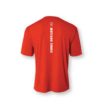 Load image into Gallery viewer, GHS My Court SS Unisex DriFit Tennis Tee in Red