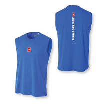 Load image into Gallery viewer, GHS Tennis My Court Sleeveless DriFit in Blue