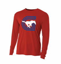 Load image into Gallery viewer, "Big G" LS DriFit Tee in Red