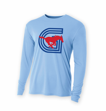 Load image into Gallery viewer, "Big G" LS DriFit Tee in Light Blue