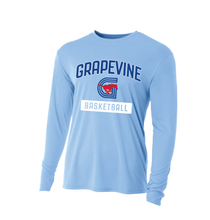 Load image into Gallery viewer, Stampede LS DriFit Tee in Light Blue