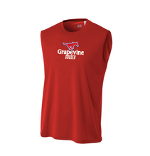 Load image into Gallery viewer, GHS Mens Soccer Reppin' Sleeveless DriFit in Red