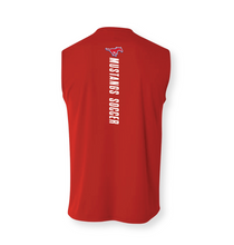 Load image into Gallery viewer, GHS Mens Soccer Reppin' Sleeveless DriFit in Red