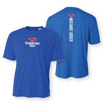 Load image into Gallery viewer, GHS Mens Soccer All Out DriFit SS Tee in Blue