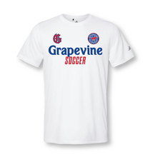Load image into Gallery viewer, GHS Mens Soccer FC SS Unisex DriFit Tee in White by adidas