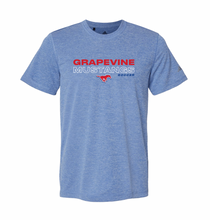 Load image into Gallery viewer, GHS Mens Post SS DriFit Tee in Blue Htr by adidas