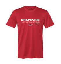 Load image into Gallery viewer, GHS Mens Post SS DriFit Tee in Red by adidas