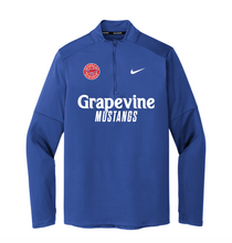 Load image into Gallery viewer, Mens Soccer FC 1/2 Zip Lightweight Pullover by Nike in Blue