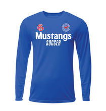 Load image into Gallery viewer, Mens Soccer FC LS DriFit Tee in Blue