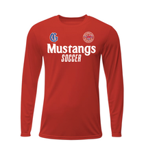 Load image into Gallery viewer, Mens Soccer FC LS DriFit Tee in Red