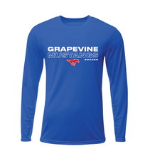 Load image into Gallery viewer, Mens Post LS DriFit Tee in Blue