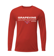 Load image into Gallery viewer, Mens Post LS DriFit Tee in Red