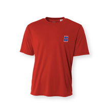 Load image into Gallery viewer, 2025 Deuce SS Unisex DriFit Tennis Tee in Red