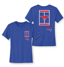 Load image into Gallery viewer, 2025 On Court Ladies SS DriFit Tee in Blue by Nike