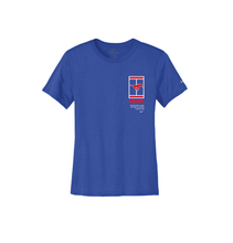 Load image into Gallery viewer, 2025 On Court Ladies SS DriFit Tee in Blue by Nike