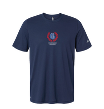 Load image into Gallery viewer, GHS Mens Soccer PREMIER SS Unisex Blended Tee in Navy by adidas