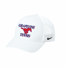 Load image into Gallery viewer, GHS TNNS TEAM Mesh Snapback Cap in White