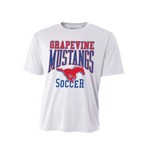 Load image into Gallery viewer, Soccer Stack DriFit SS Tee in White