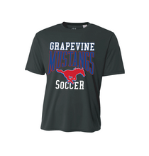 Load image into Gallery viewer, Soccer Stack DriFit SS Tee in Black