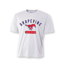 Load image into Gallery viewer, On the Pitch DriFit SS Tee in White