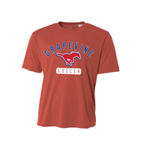 Load image into Gallery viewer, On the Pitch DriFit SS Tee in Red