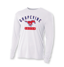 Load image into Gallery viewer, On The Pitch LS DriFit Tee in White