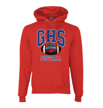 Load image into Gallery viewer, GHS Pullover Hoodie by Champion in Red
