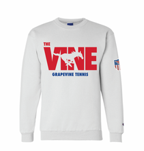 Load image into Gallery viewer, The Vine Tennis Crew Sweatshirt in White
